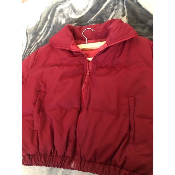Red Cropped Jacket - Large - Picture 2 of 4